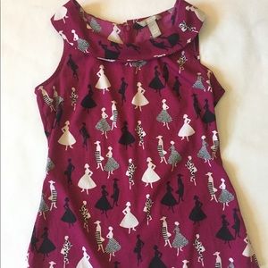 BR sleeveless blouse